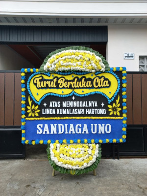 Papan Bunga Duka di Pasiripis